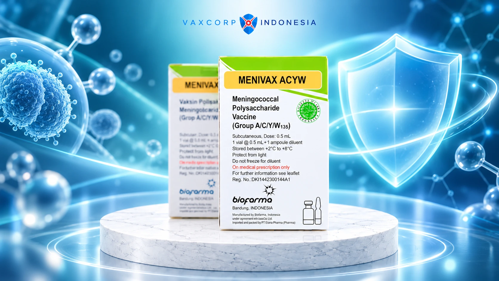 Menivax (Vaksin Meningitis A,C,Y,W-135)