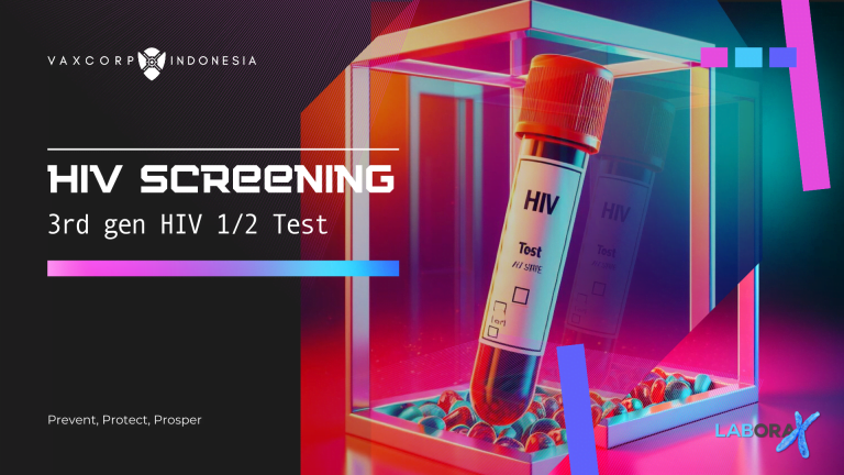 3rd Generation HIV Test – Pemeriksaan HIV (Anti-HIV)