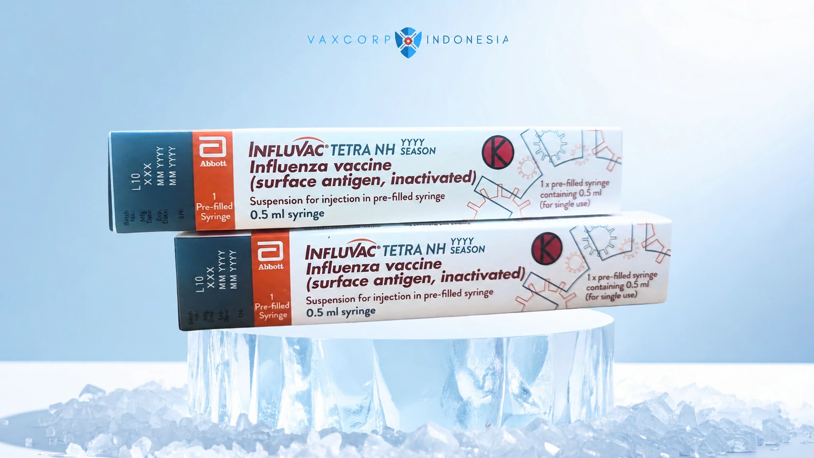 Influvac Tetra – Vaksin Influenza Quadrivalent