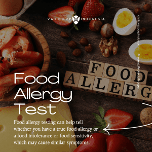 Tes Alergi Makanan Food Allergy Test