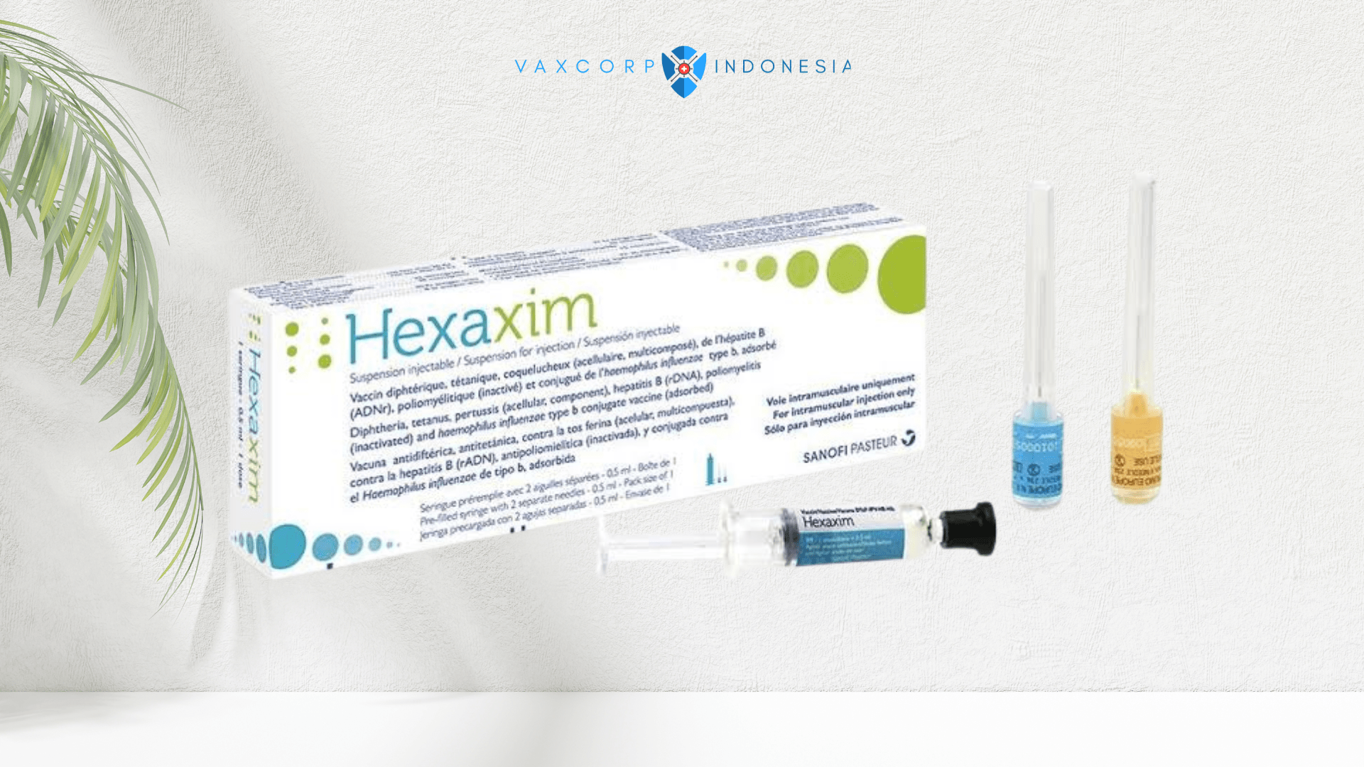Hexaxim – Vaksin DPT HiB HepB IPV – Vaksin Hexavalent (6 jenis)