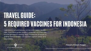 Travel Guide 5 Required Vaccines For Indonesia