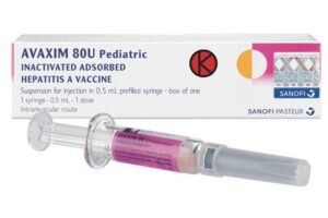 Avaxim 80 - Vaksin Hepatitis A Anak Kemasan