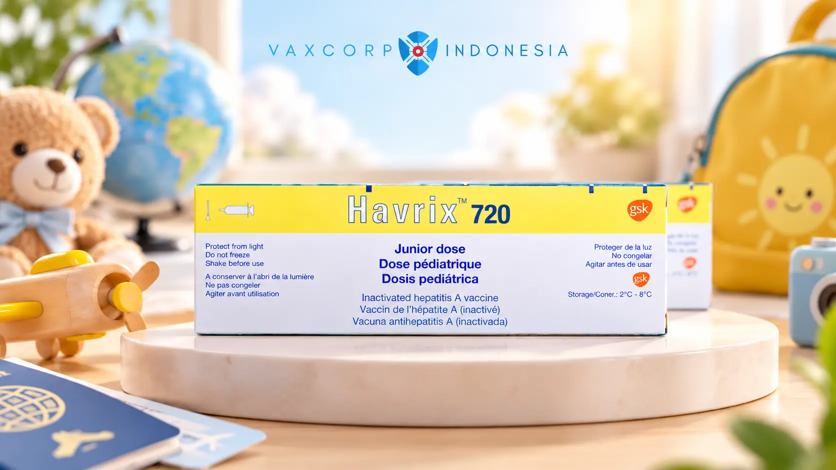 Havrix 720 – Vaksin Hepatitis A Anak